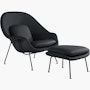 Womb Chair and Ottoman Womb Chair and Ottoman, Standard
