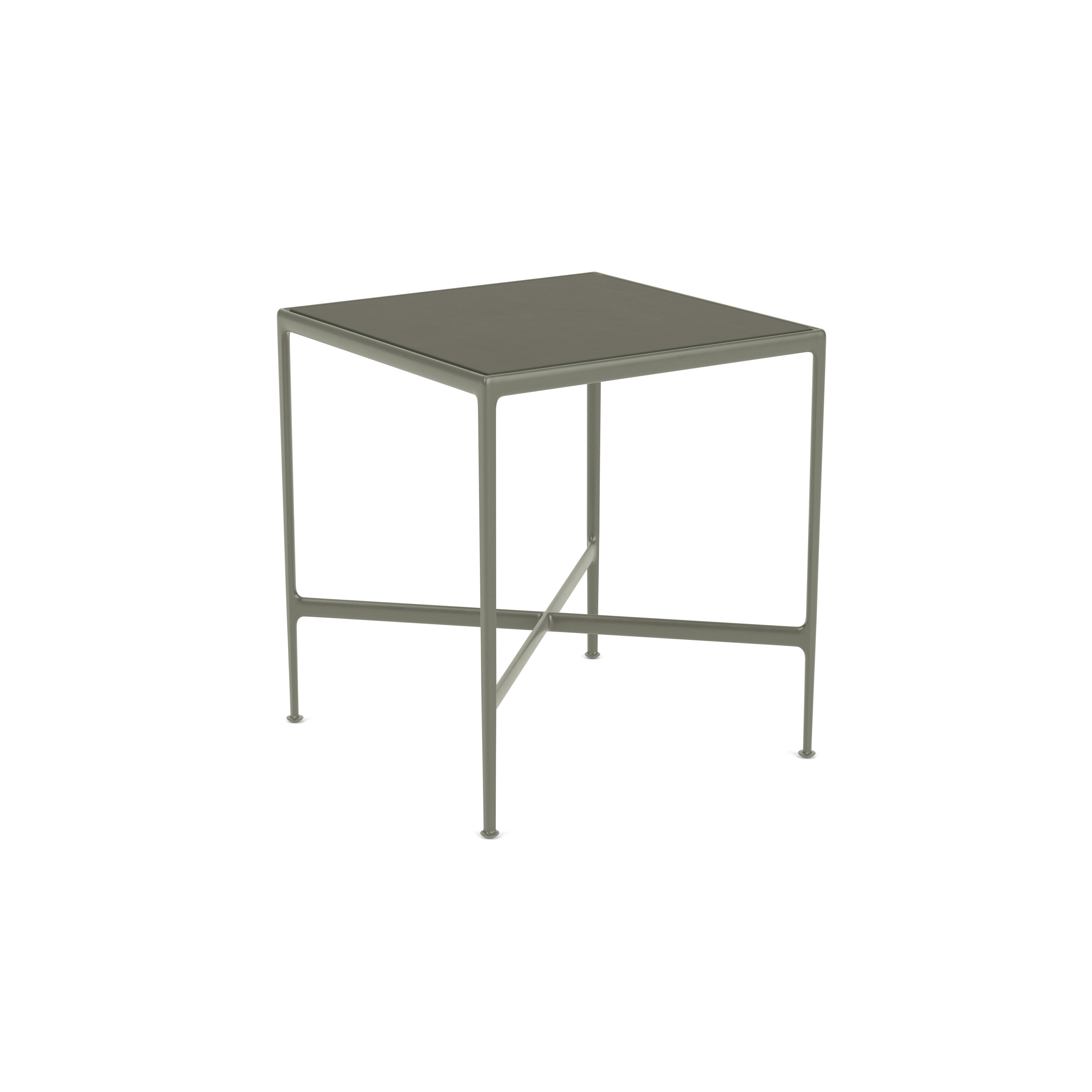 1966 High Table - Bar Height, 38" x 38", Light Bronze Porcelain, Light Bronze