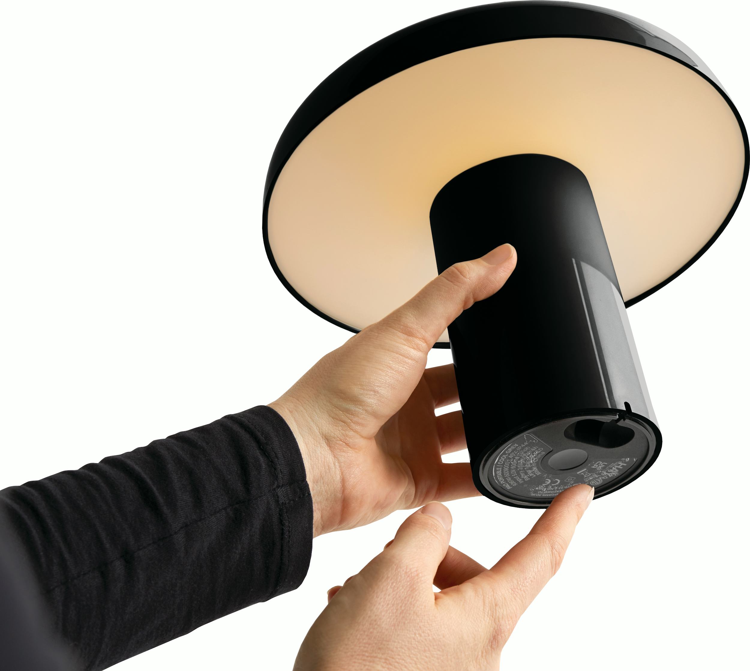 Fin Style Portable Patio Light