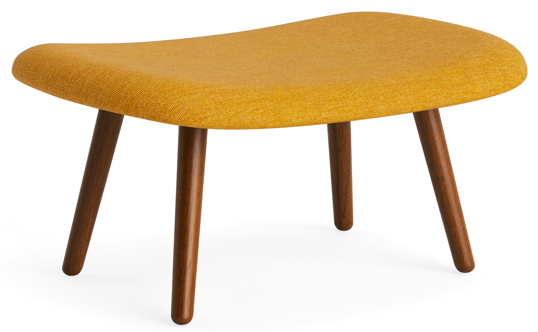AAL 03 Ottoman - Metaphor, Bumblebee, Walnut