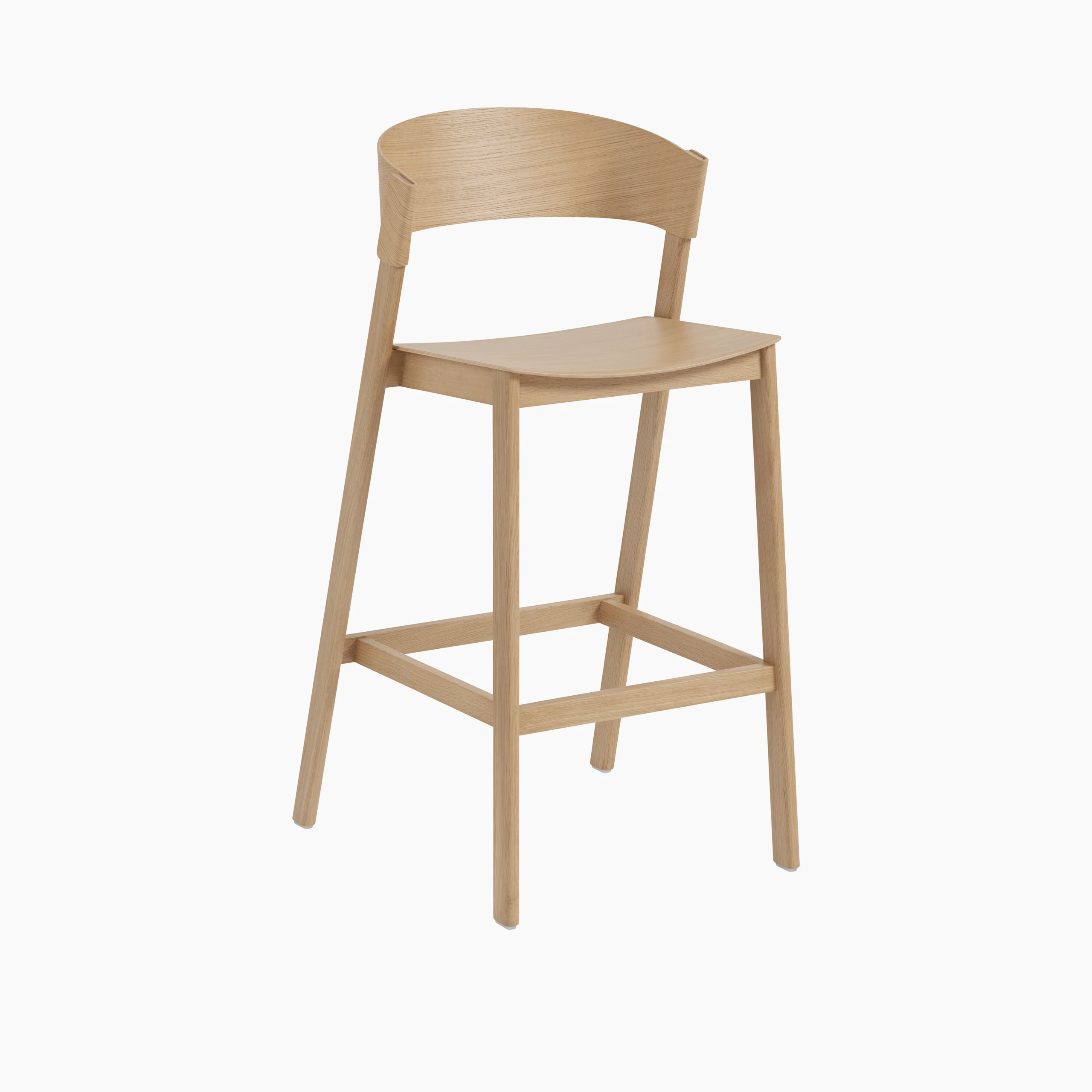 Cover bar stool 75 oak Muuto 5000x5000 hi res