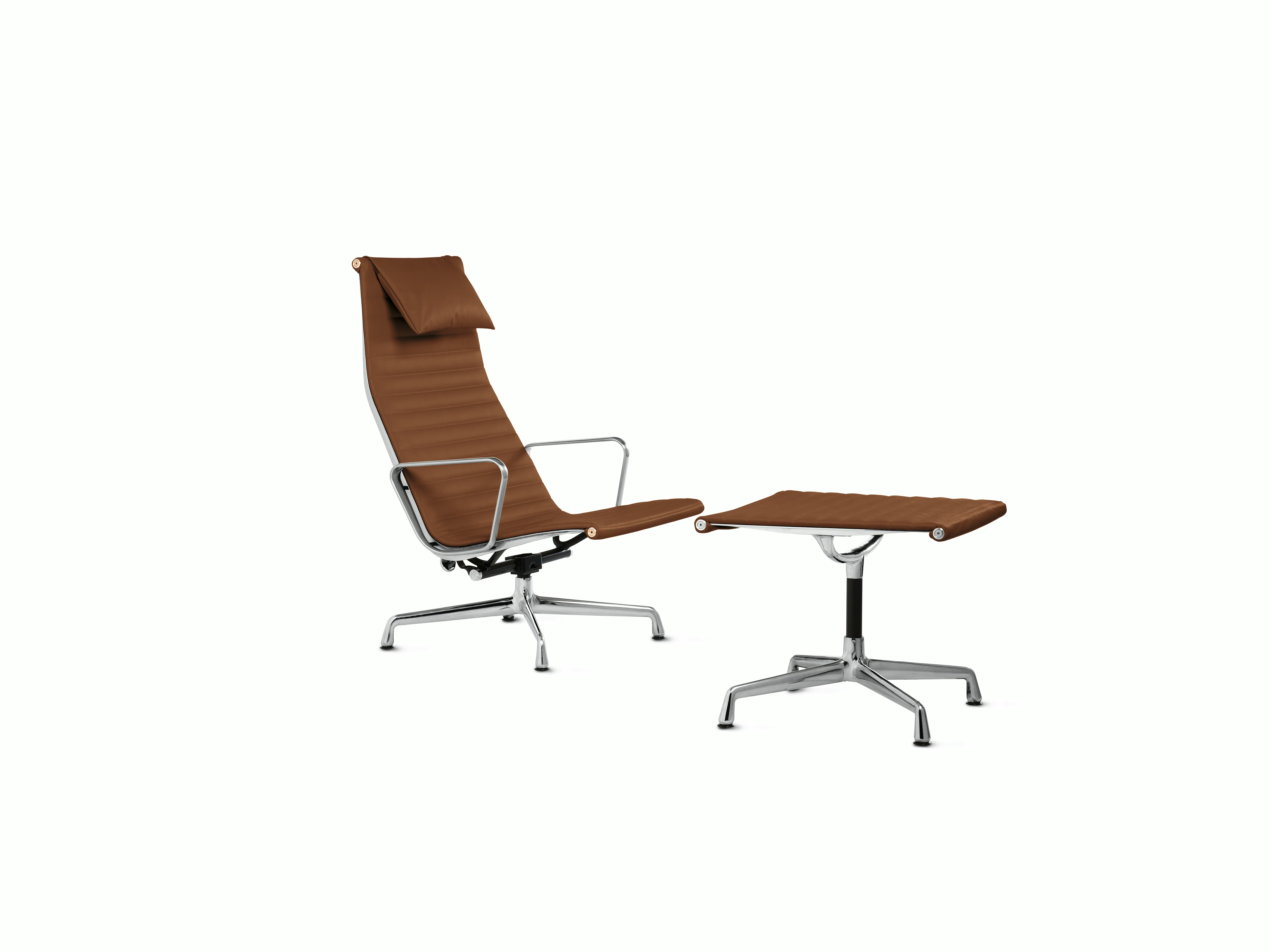 Eames Aluminum Lounge Chair 4 Star Base