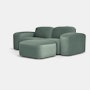Muse Sofa - Two Seater with Muse Ottoman