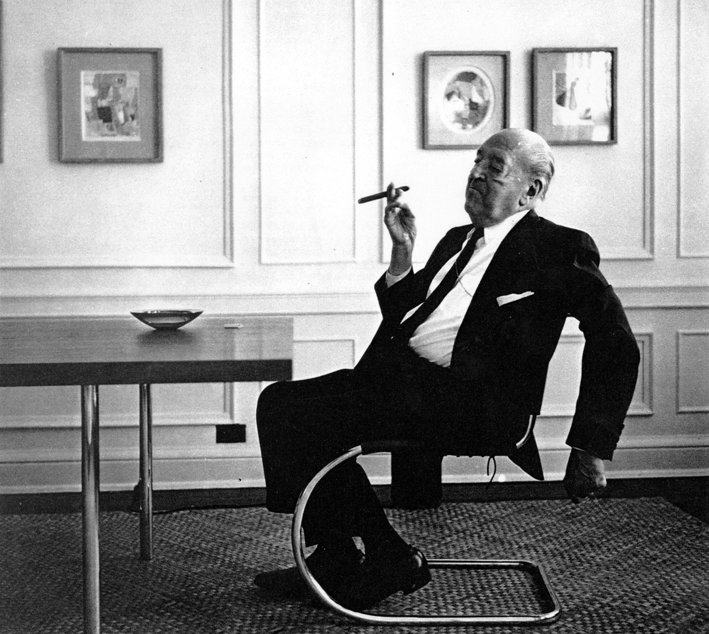 Ludwig Mies Van Der Rohe headshot