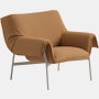 Wrap lounge chair grey fiord 451 Muuto hi res