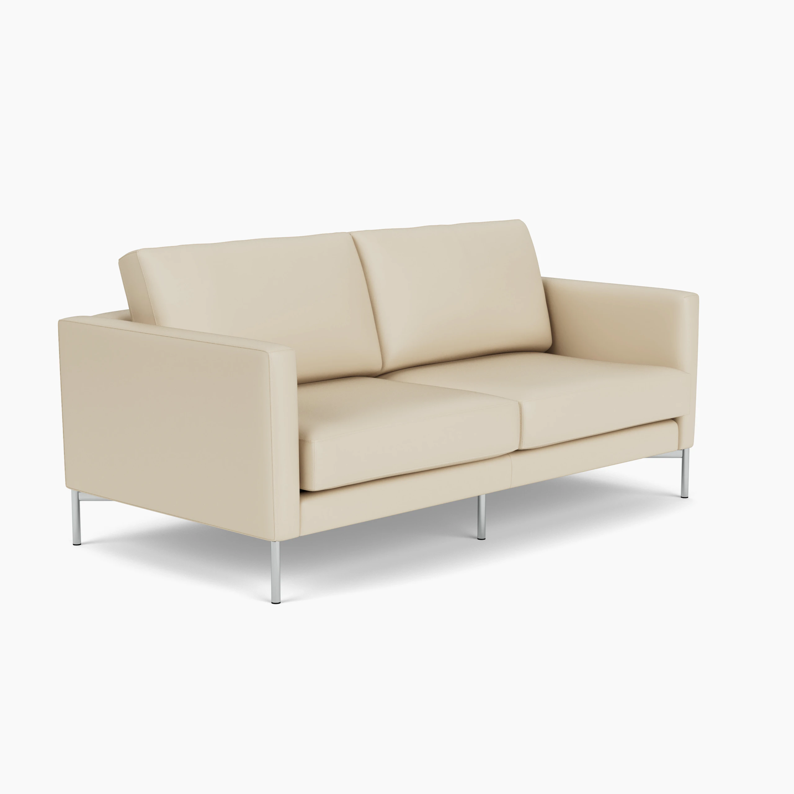 Divina Sofa - Settee, Volo Leather, Parchment