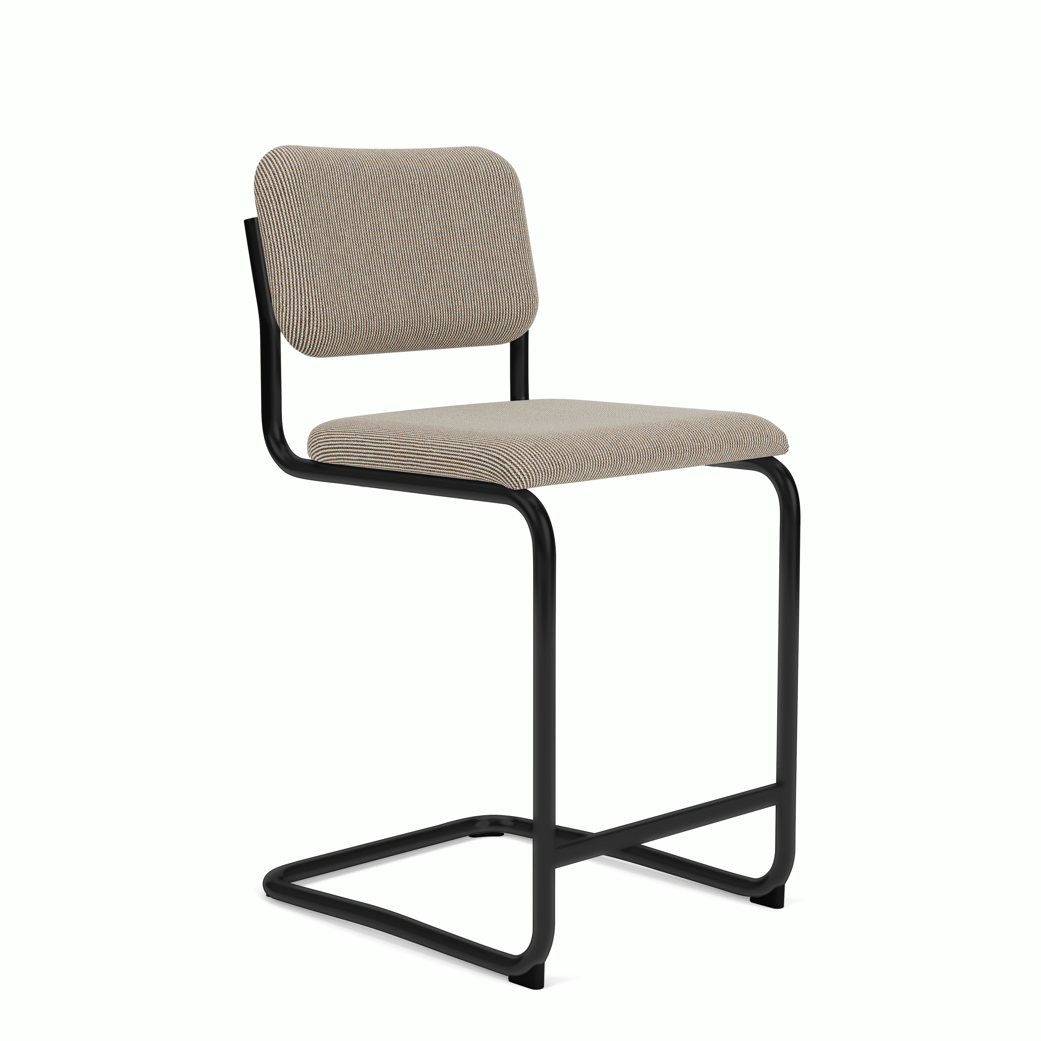 Cesca Upholstered Counter Height Stool