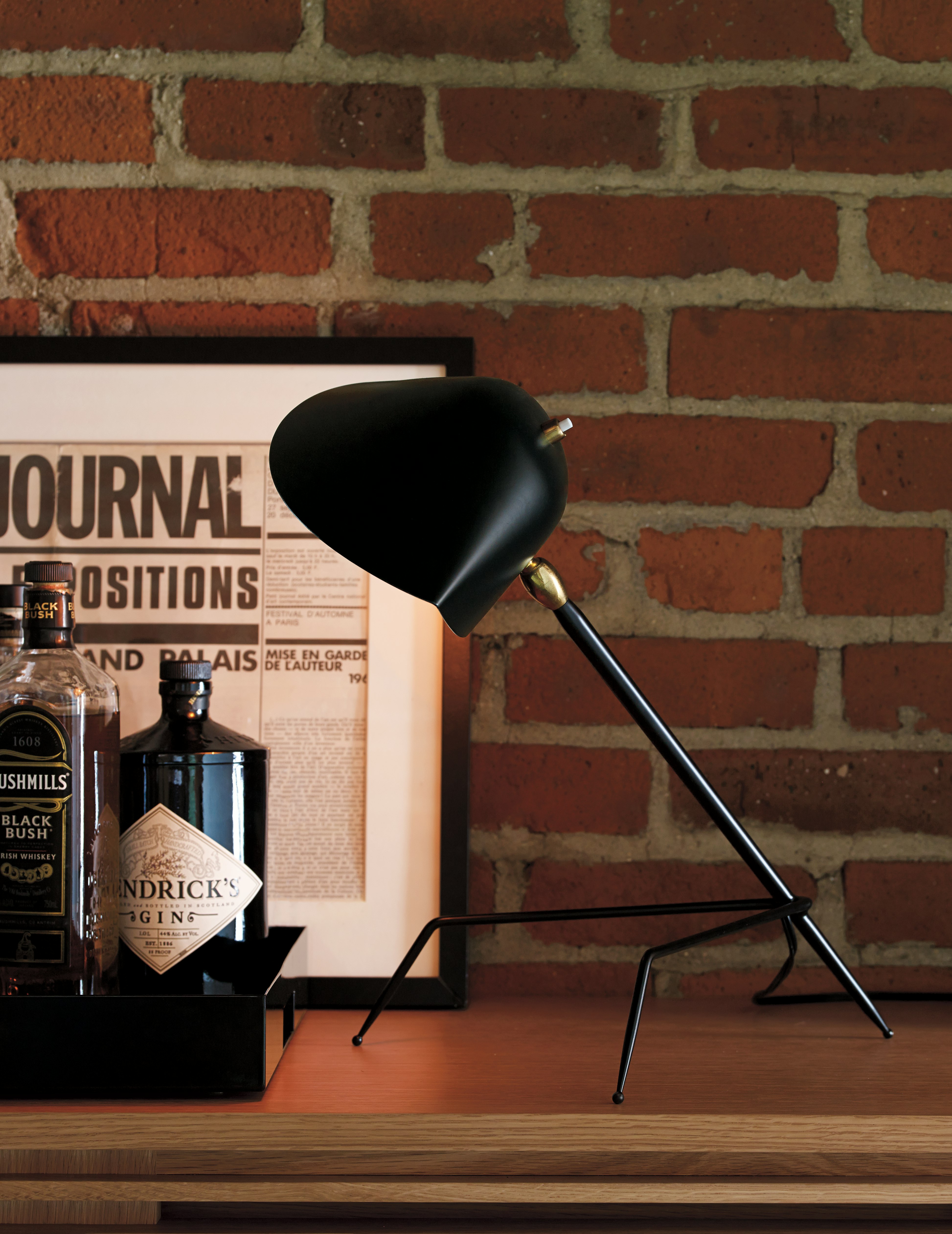 Serge Mouille Tripod Desk Lamp