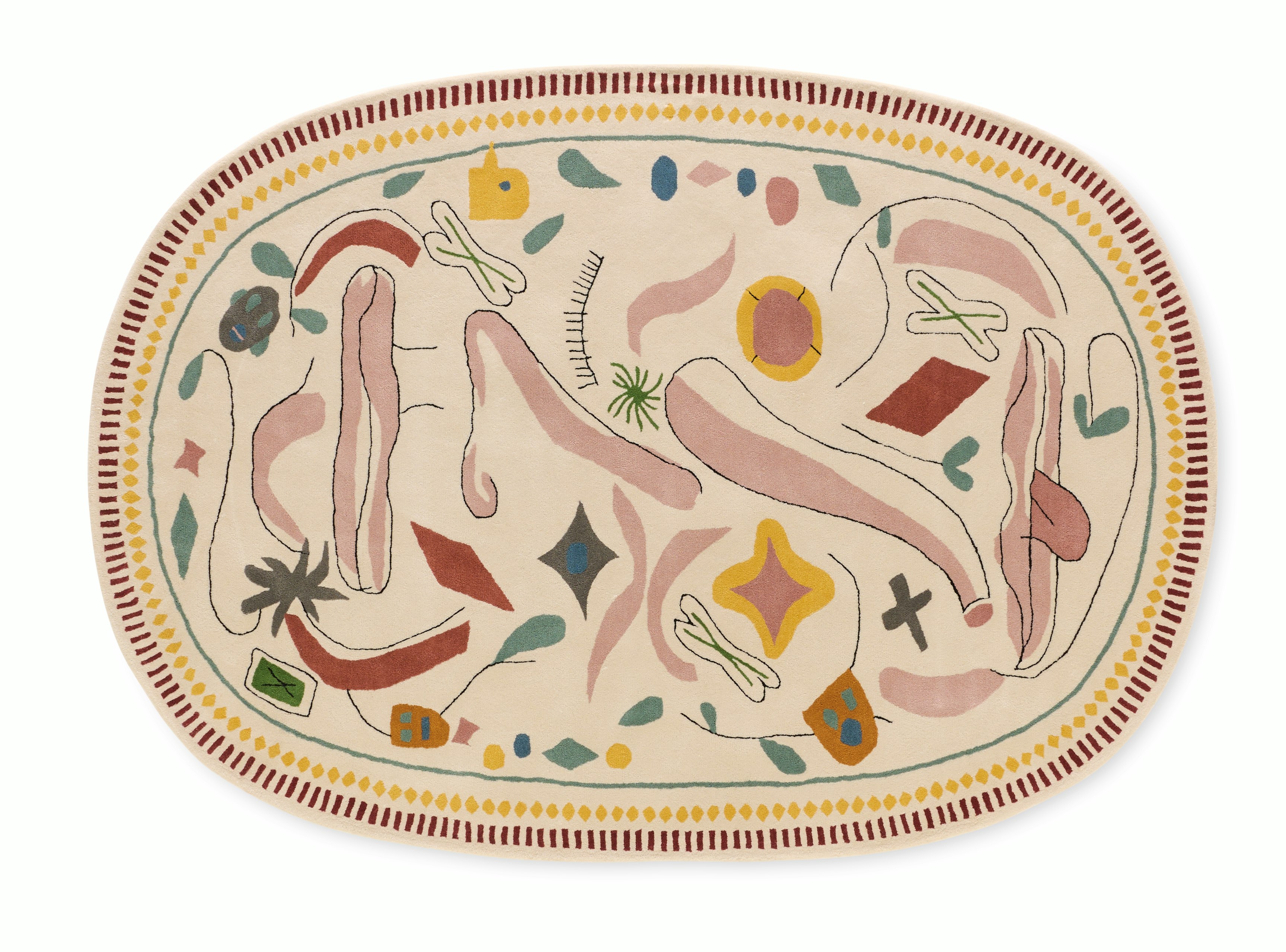 Jaime Hayon Vis a Vis Rug