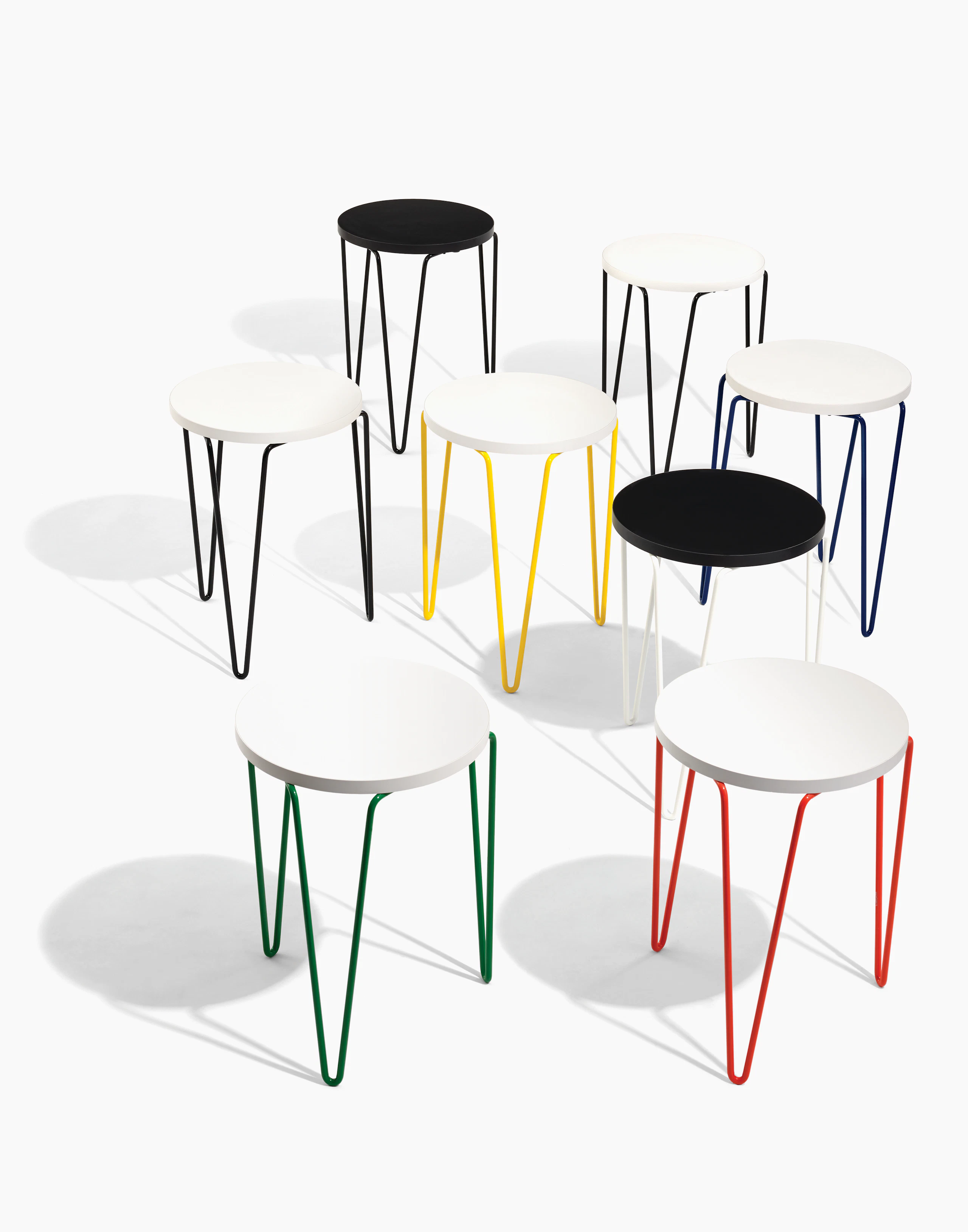 Florence Knoll Hairpin Stacking Table