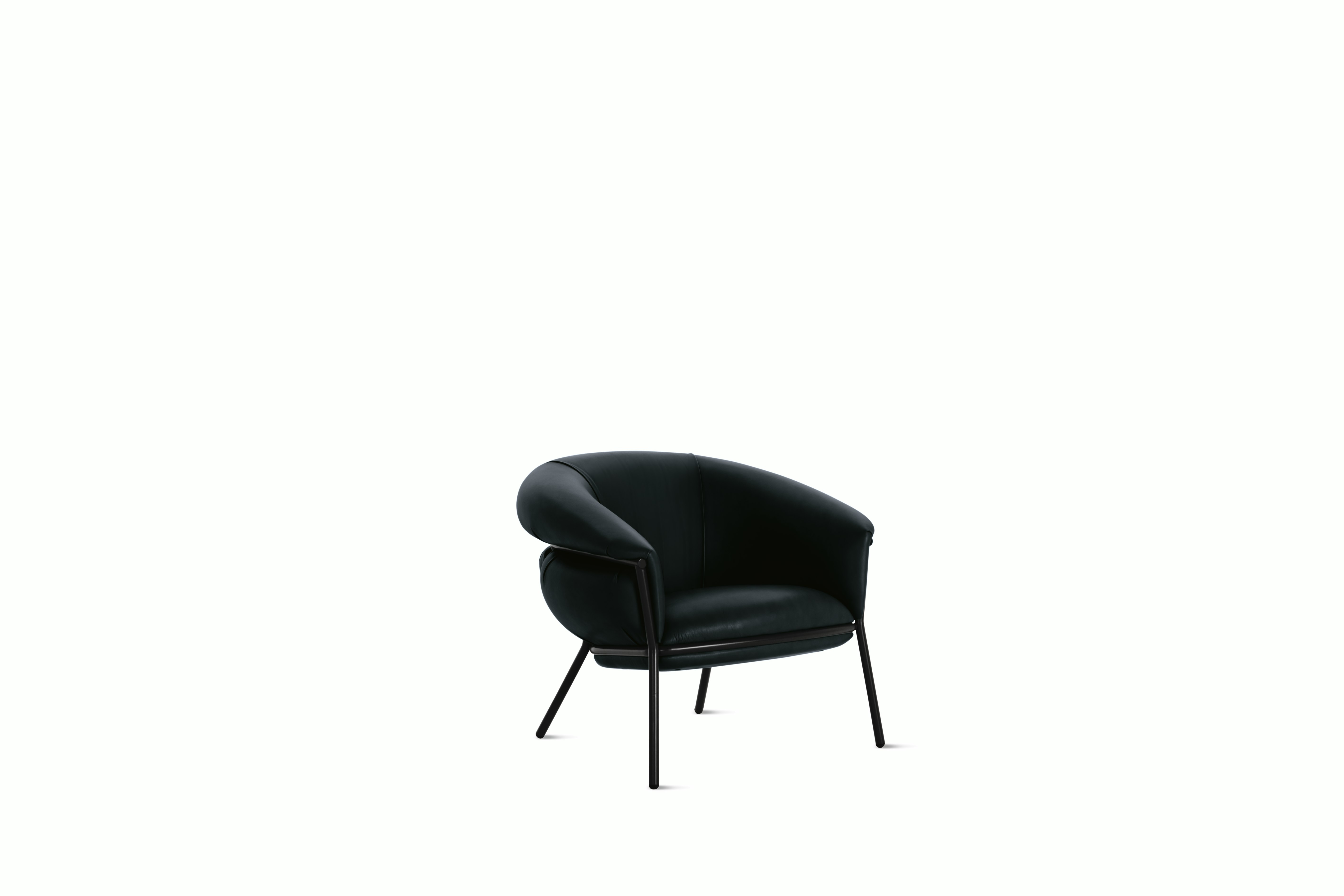 dwr leather chair