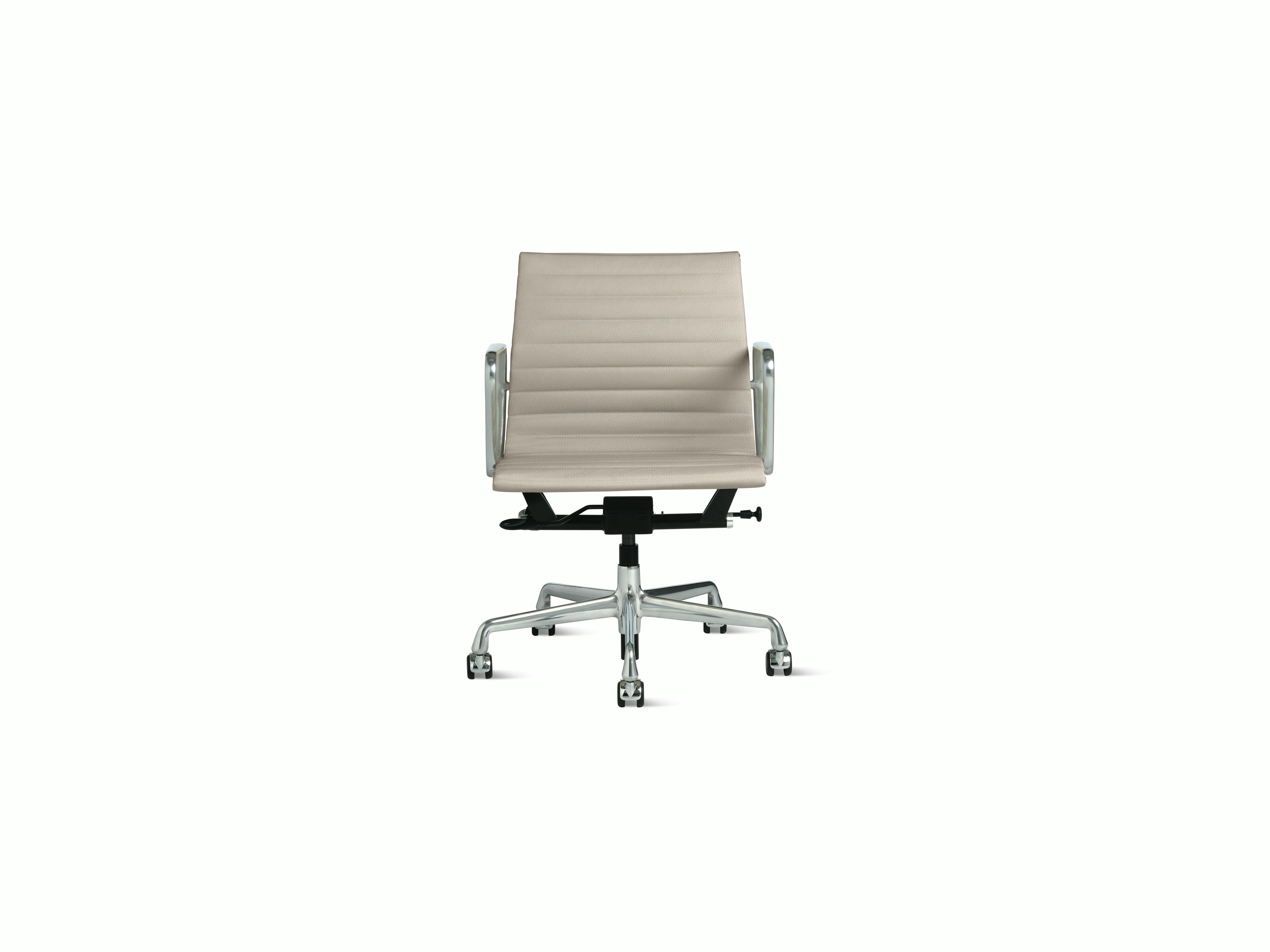 Eames Aluminum Group Chair - Management Height,  Pneumatic Lift