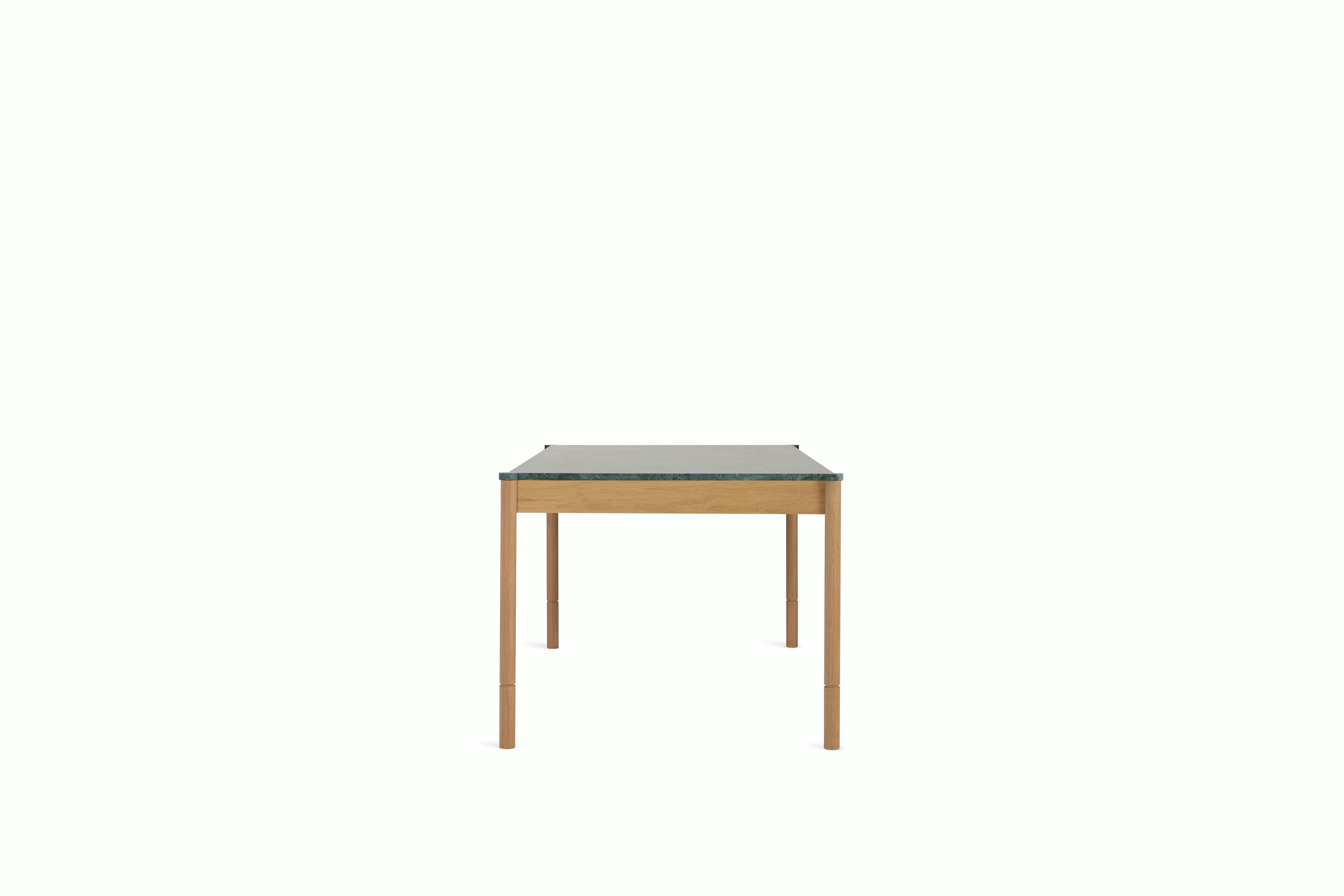 Morrison Dining Table - 76",  Verde Indio,  Oak