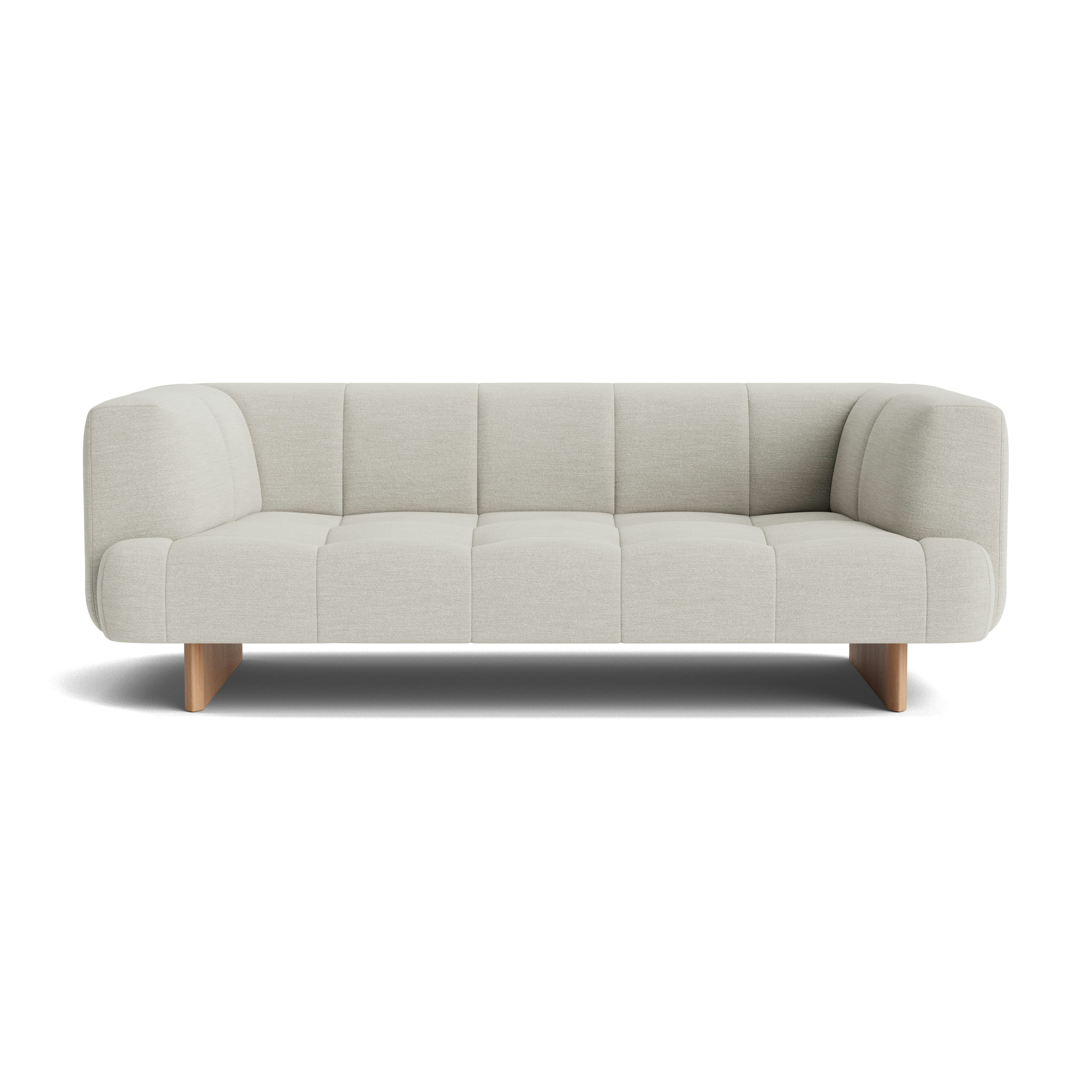 Quilton Lift Sofa - 2-Seat Sofa, Mode, Clavicle, Lacquered Oak