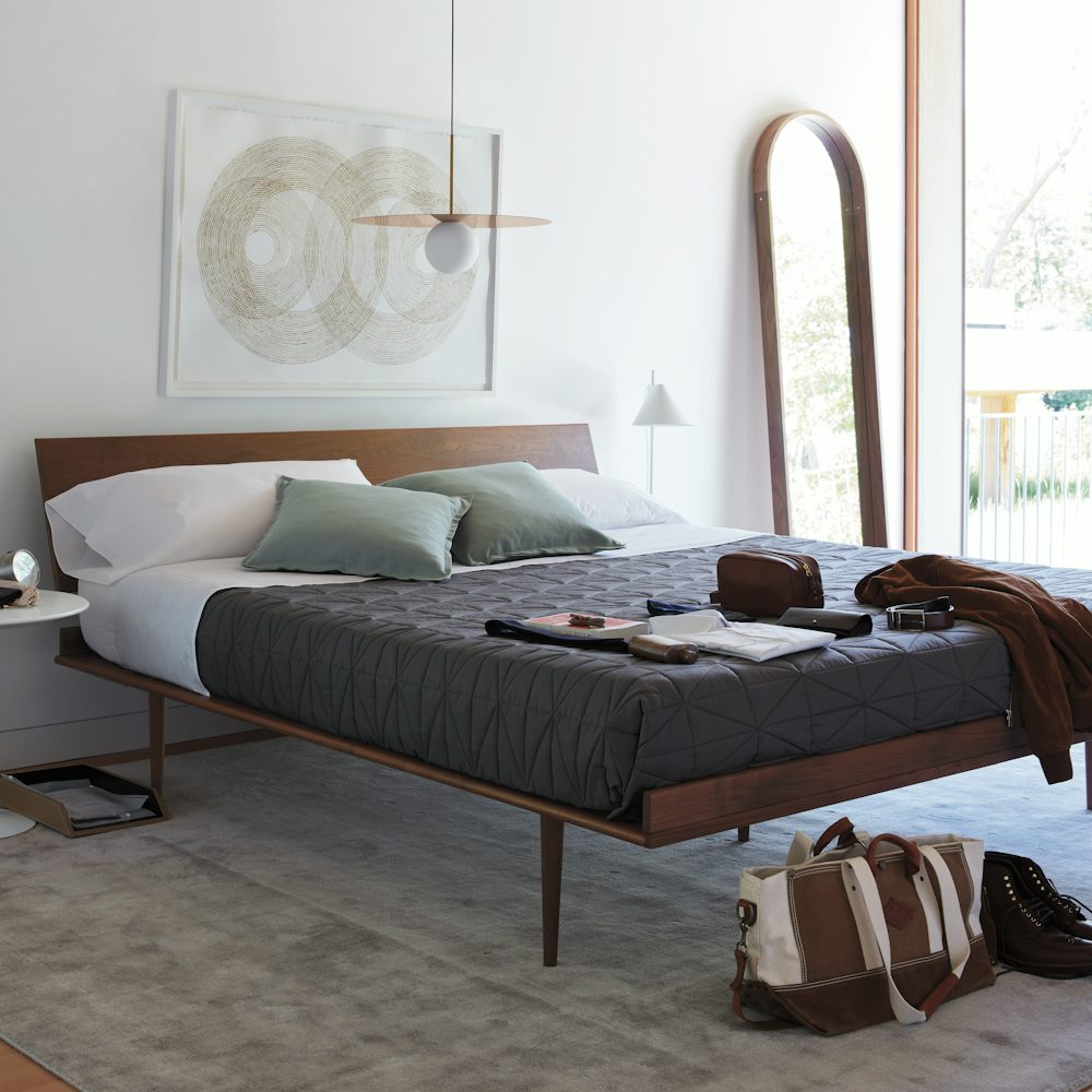 Nelson Thin Edge Bed, Veneer