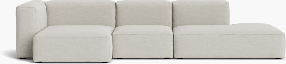 Mags Wide Sectional Chaise, Left