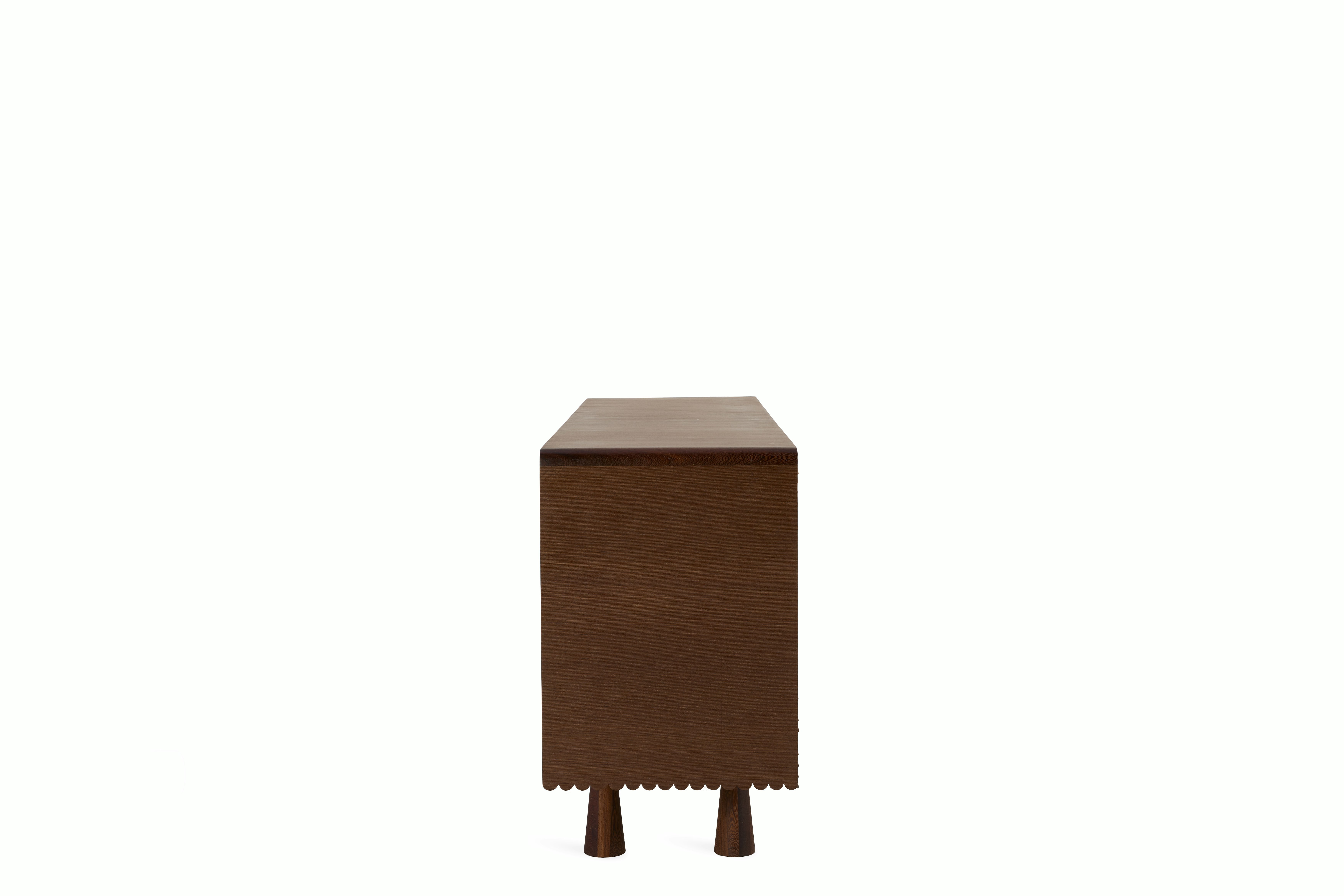 Lesire Credenza - Panga Panga Wood