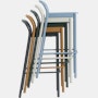 Linear Steel Stool
