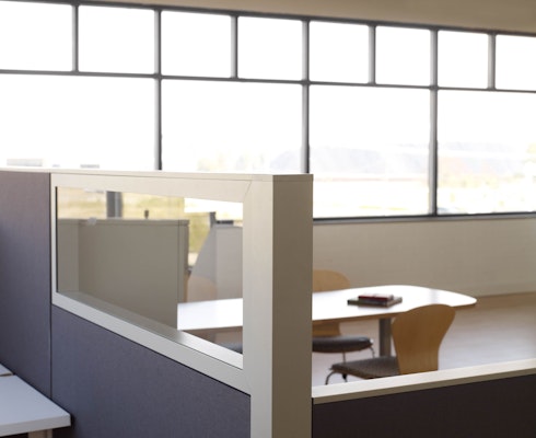 Dividends Skyline glass screen Detail