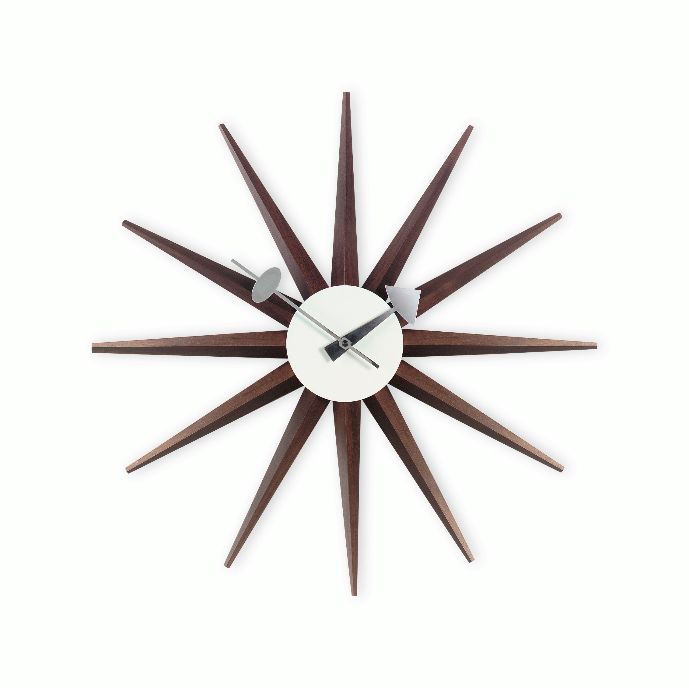 Nelson Sunburst Clock