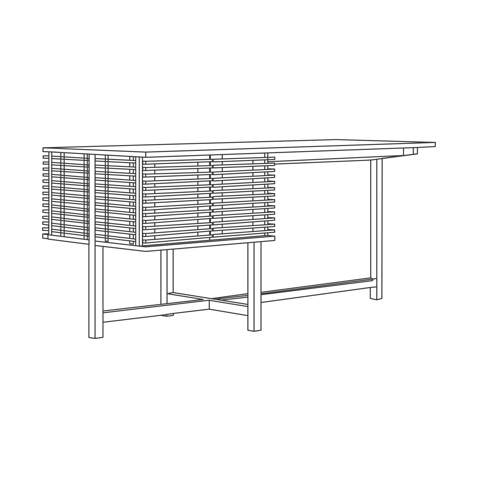 herman miller line storage desk