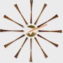 Nelson Spindle Clock