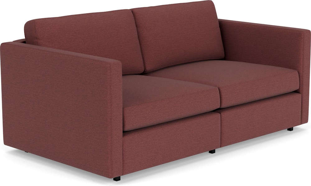 Pfister Settee - Classic Boucle, Ardent