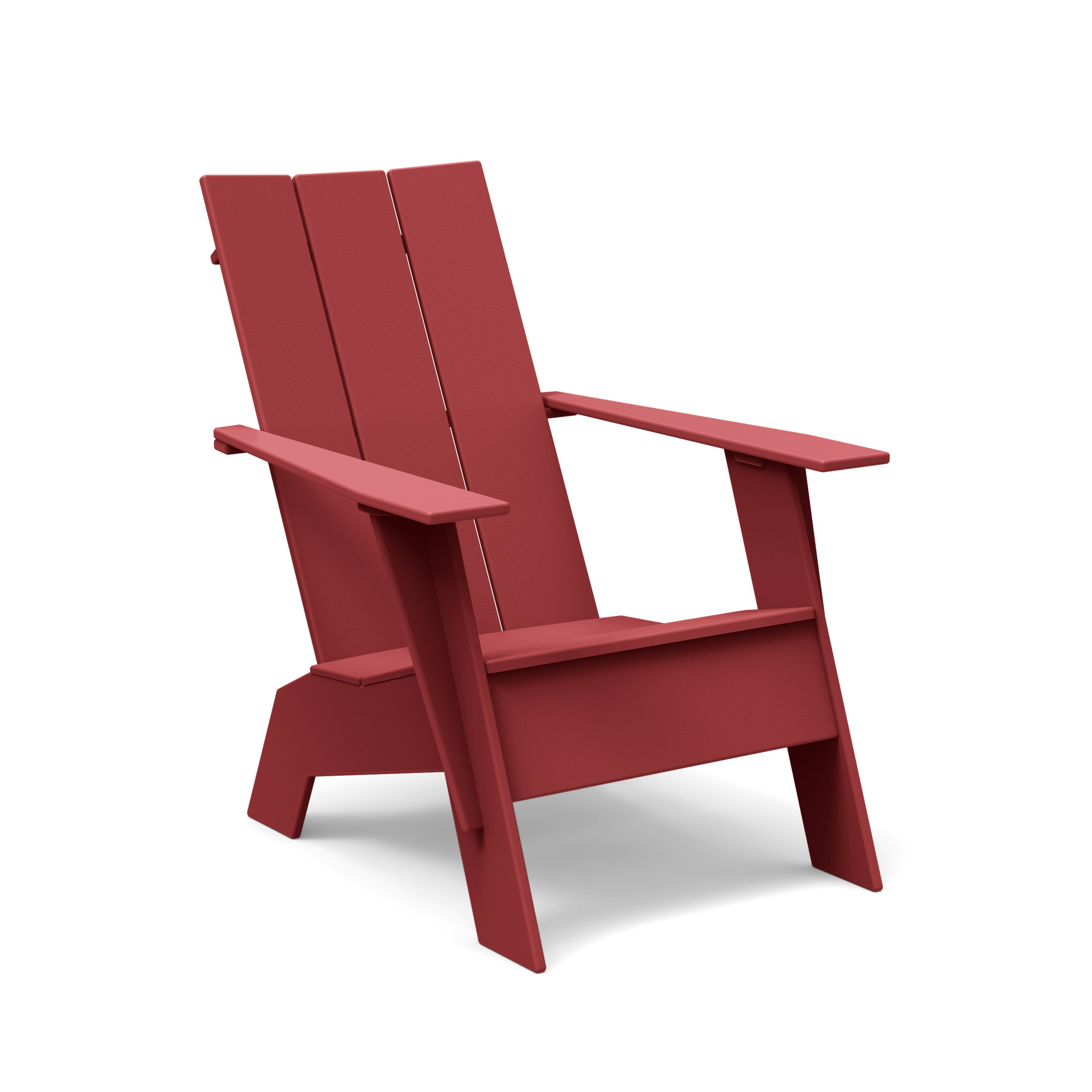 Adirondack Lounge Chair - Large,  Chili
