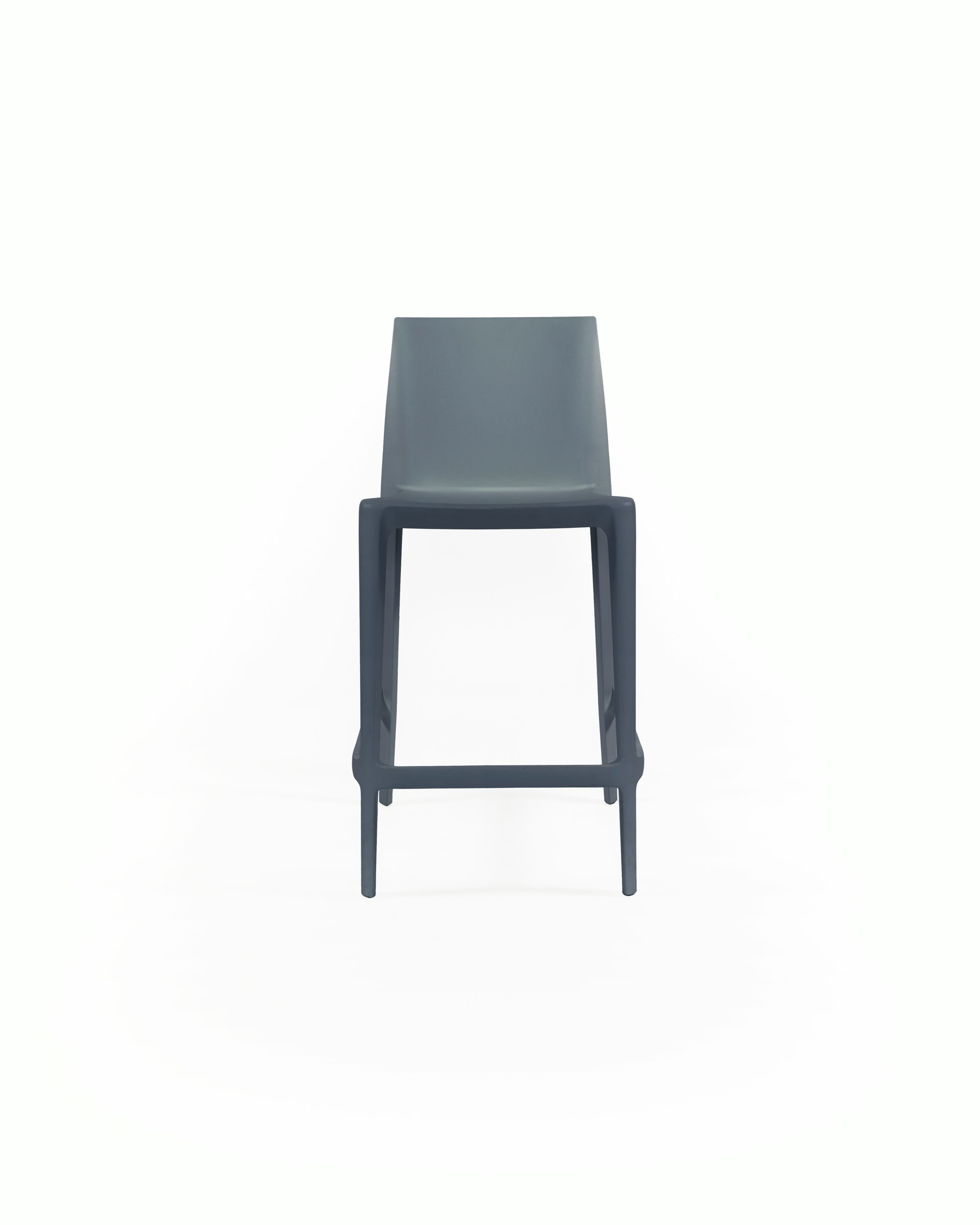 Bellini Stool - Set of 2 - Counter Height, Dark Grey