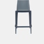Bellini Stool - Set of 2 - Counter Height, Dark Grey