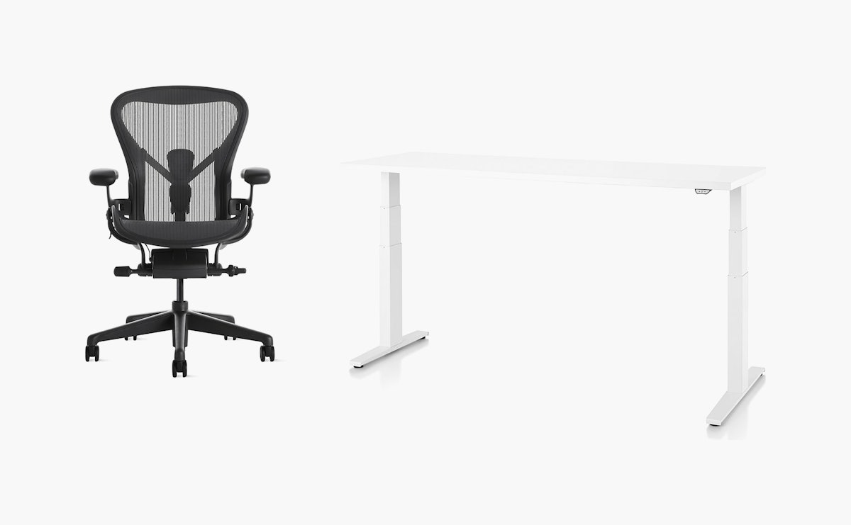 Aeron Chair - Motia Desk WFH Bundle