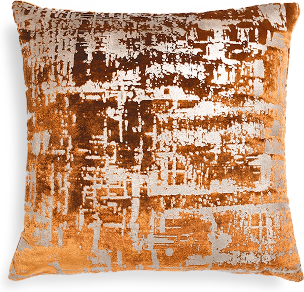 Pillows by Knoll Textiles - 17" x 17", Chiseled, Bronze