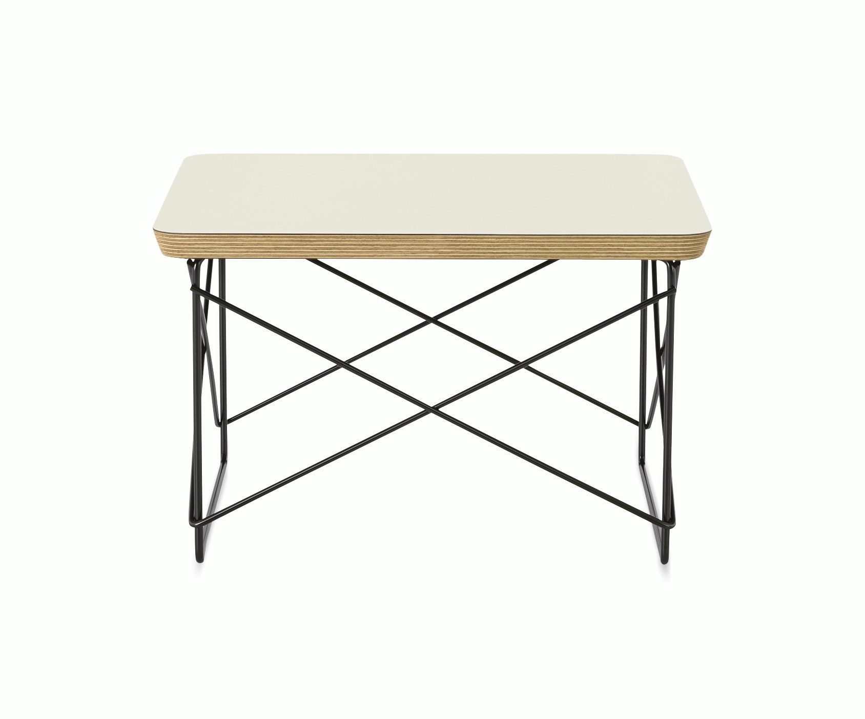 Eames Wire Base Low Table, Laminate