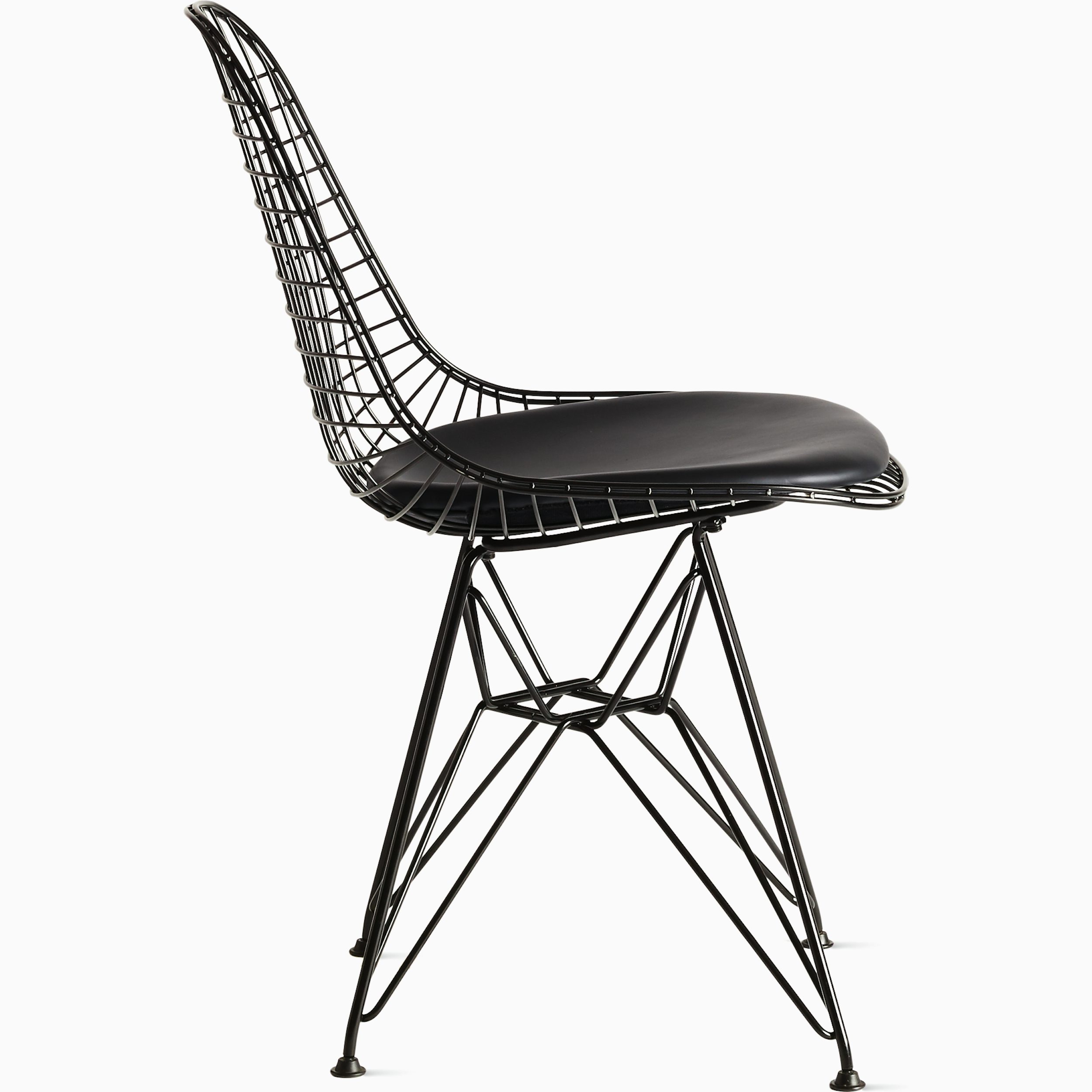 Eames Wire Chair, with Seat Pad – Herman Miller Store Eames Wire Chair, with Seat Pad – Herman Miller Store