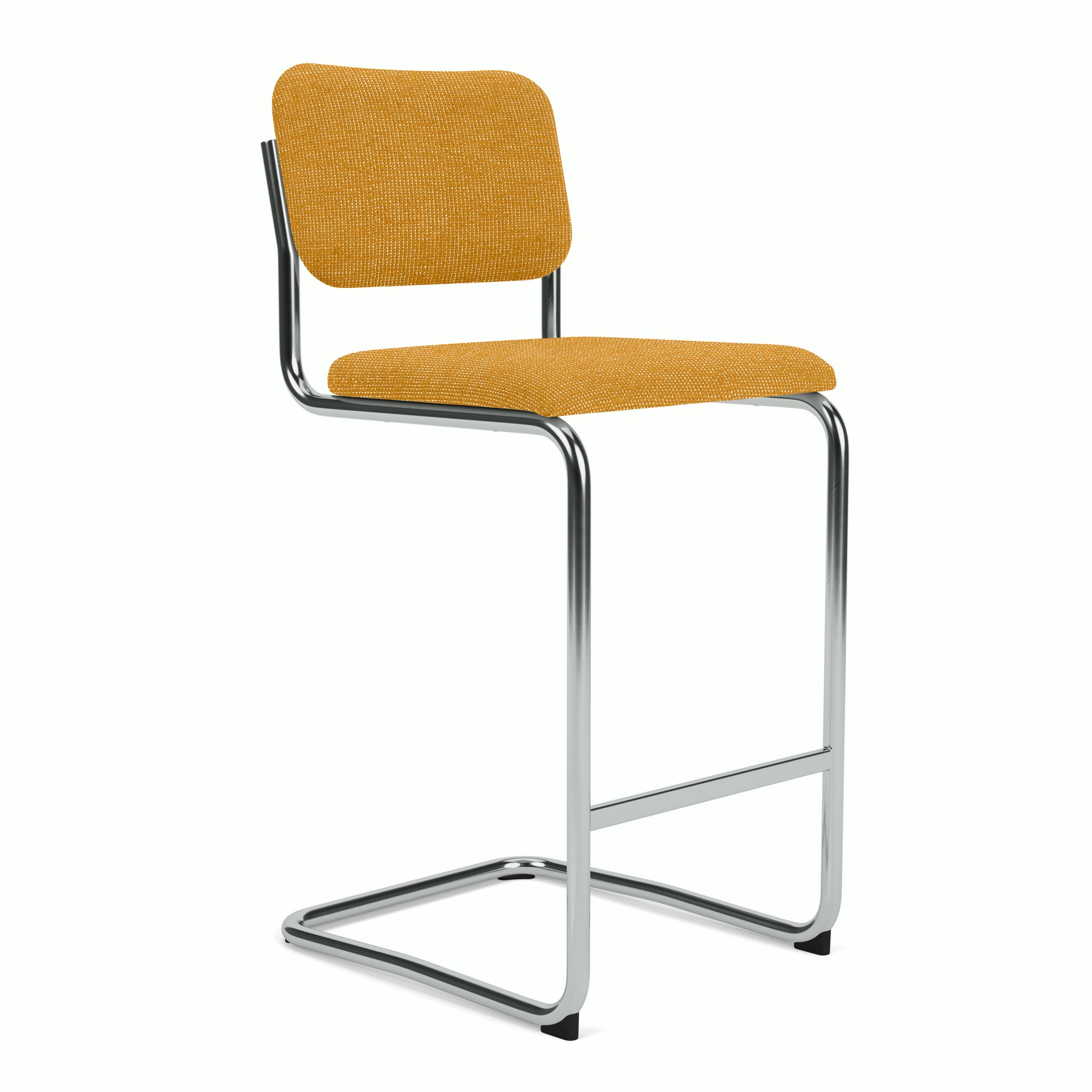 Cesca Bar Stool - Prestini,  Copper and White