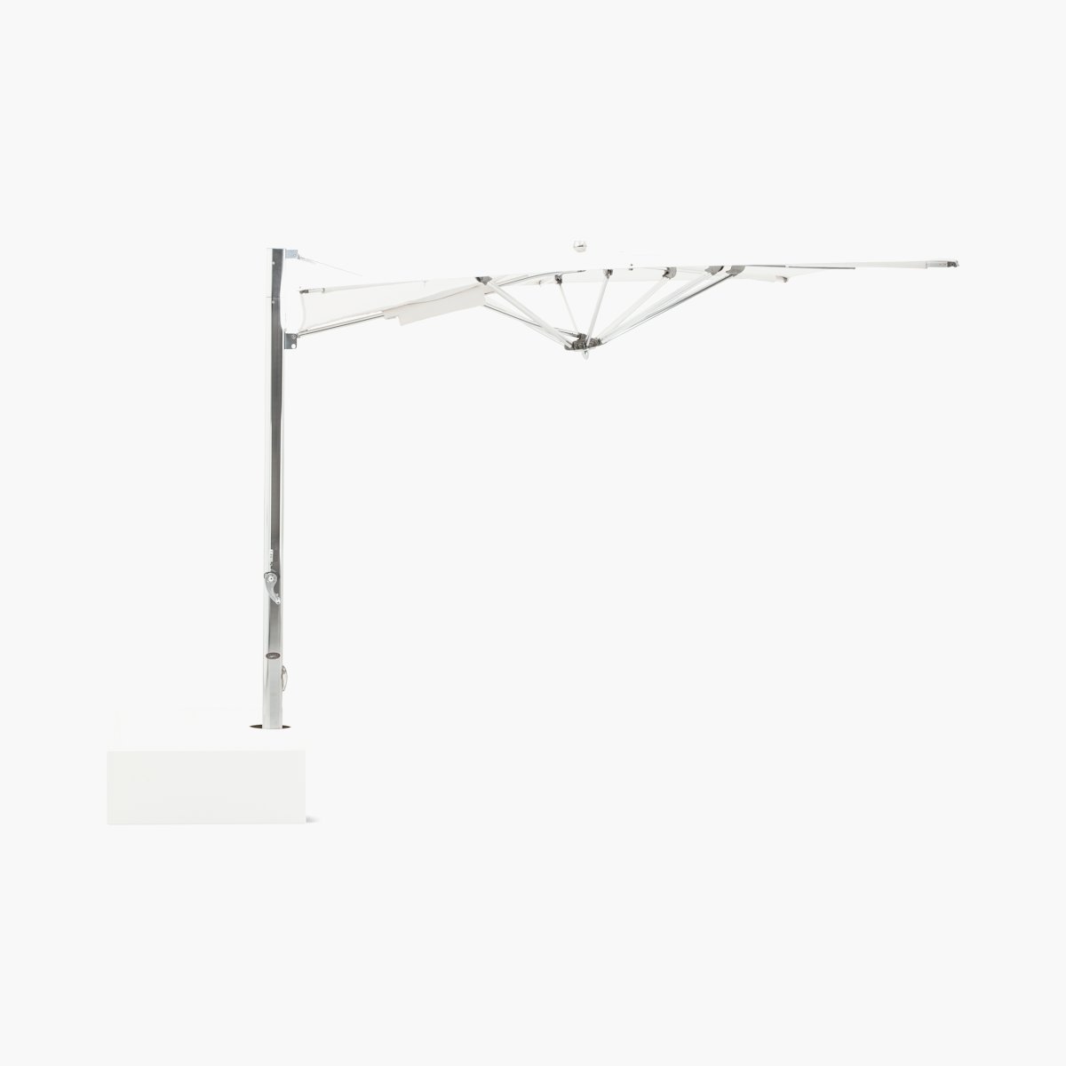 Tuuci Ocean Master Max Low-Profile Cantilever Umbrella Tuuci Ocean Master Max Low-Profile Cantilever Umbrella