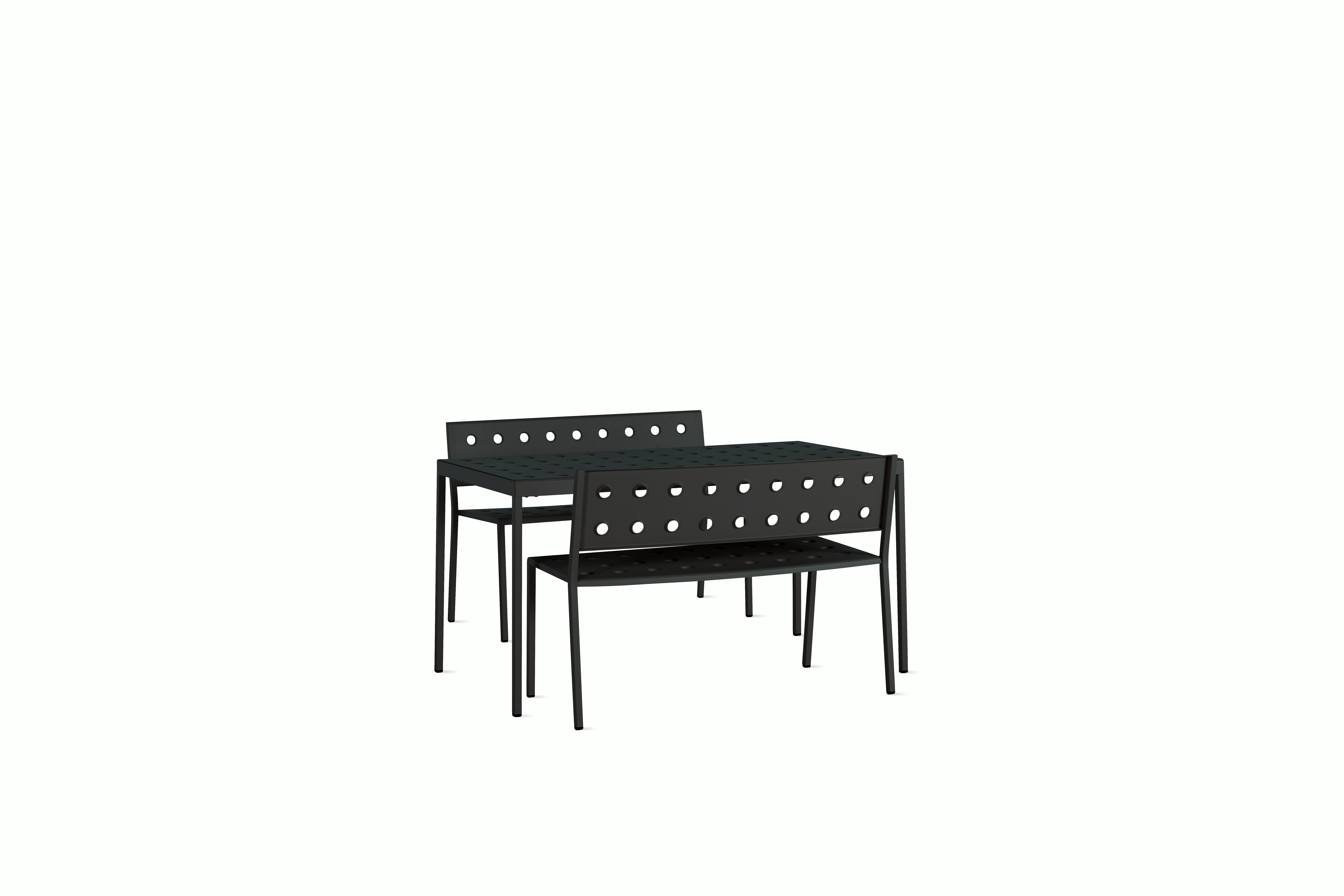 Balcony Dining Bench Set
