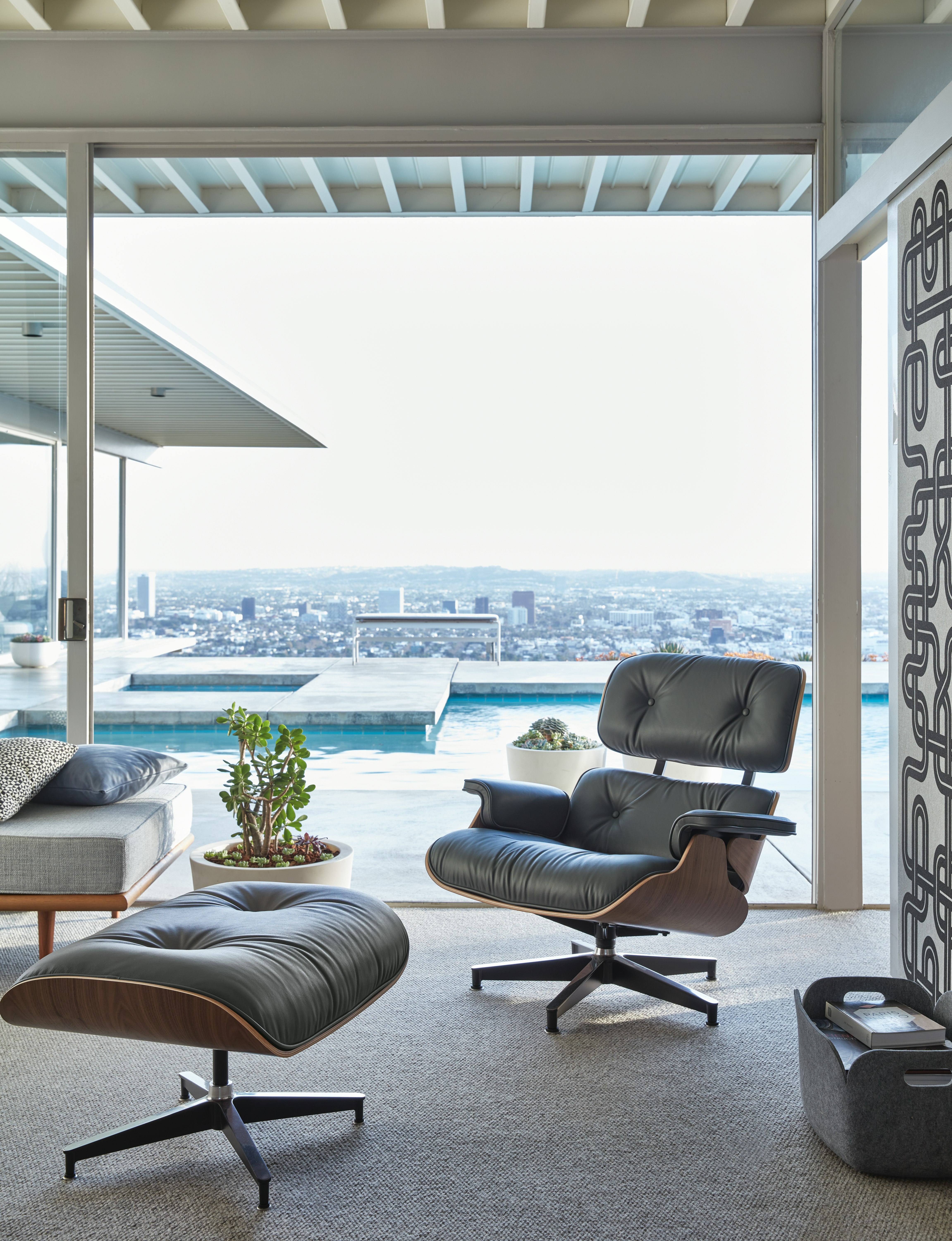 Eames LCW lounge chair by Herman Miller