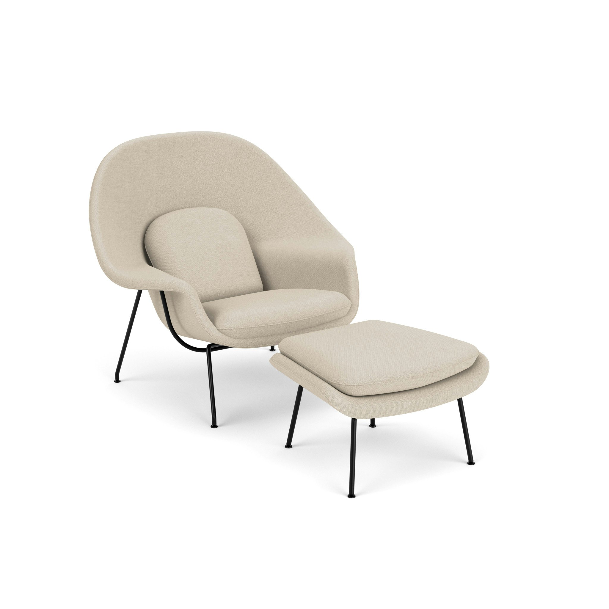 Womb Chair and Ottoman