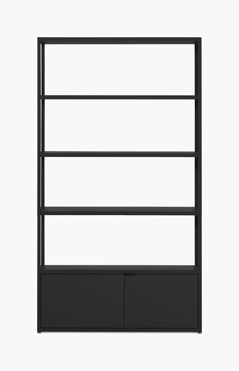 New Order Bookshelf, High Single with Storage