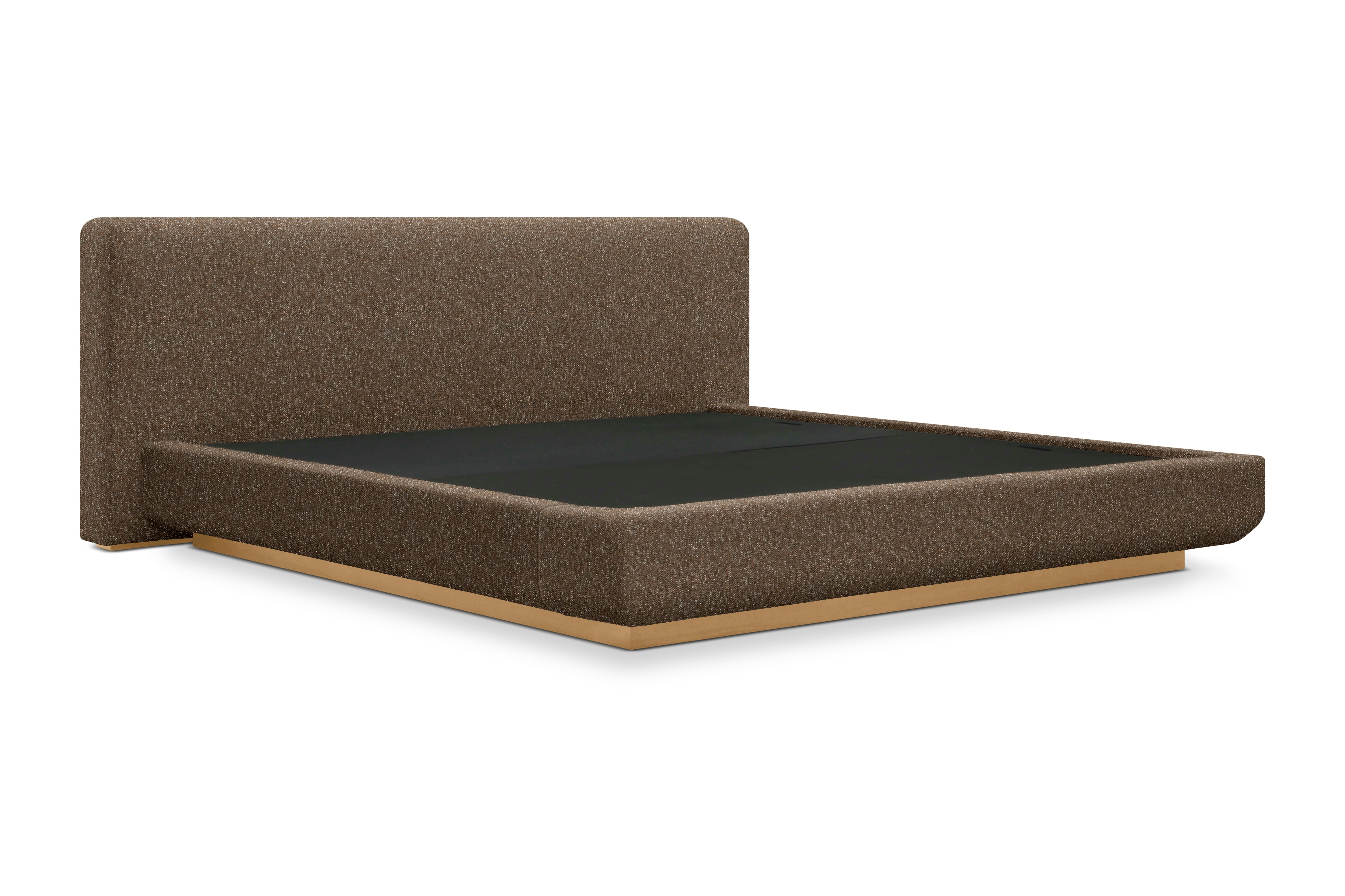 Mesa Bed - Queen in Oak and Novato Chocolate