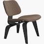 Eames Molded Plywood Lounge Chair Wood Base (LCW) Eames Molded Plywood Lounge Chair Wood Base (LCW), Upholstered