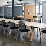 Rockwell Unscripted Community Space rockwell unscripted library table multigeneration by knoll muuto restore tray corky creative wall banquettes booths private niche portal room pass through tall table drink rail cork markerboard mobile storage hospitality team meeting