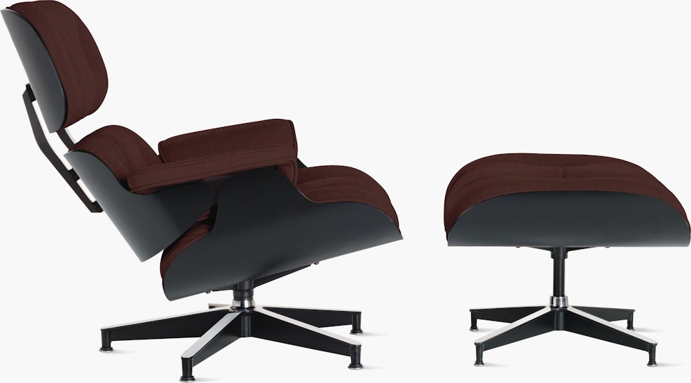 Eames Lounge and Ottoman in Prone and Stow leathers