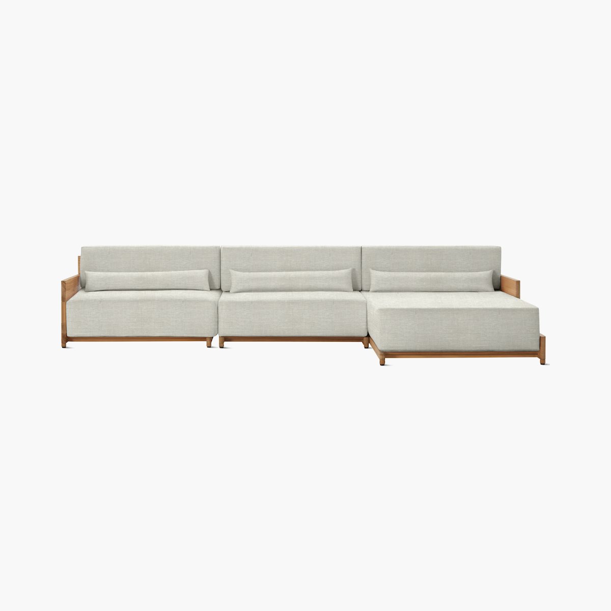 Esplanade 3 Piece Wide Chaise Sectional