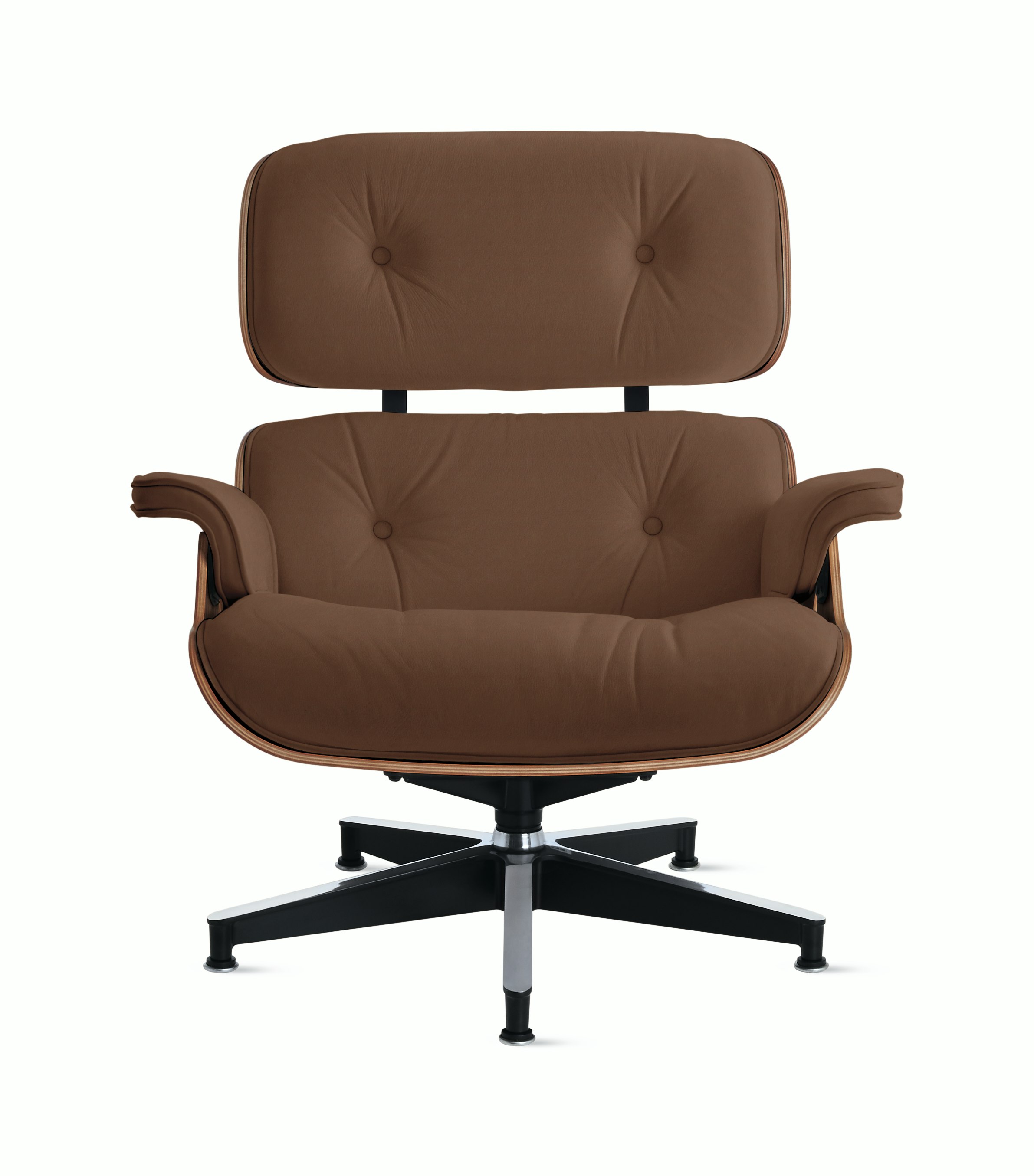 Eames Lounge Chair in Prone and Stow leathers
