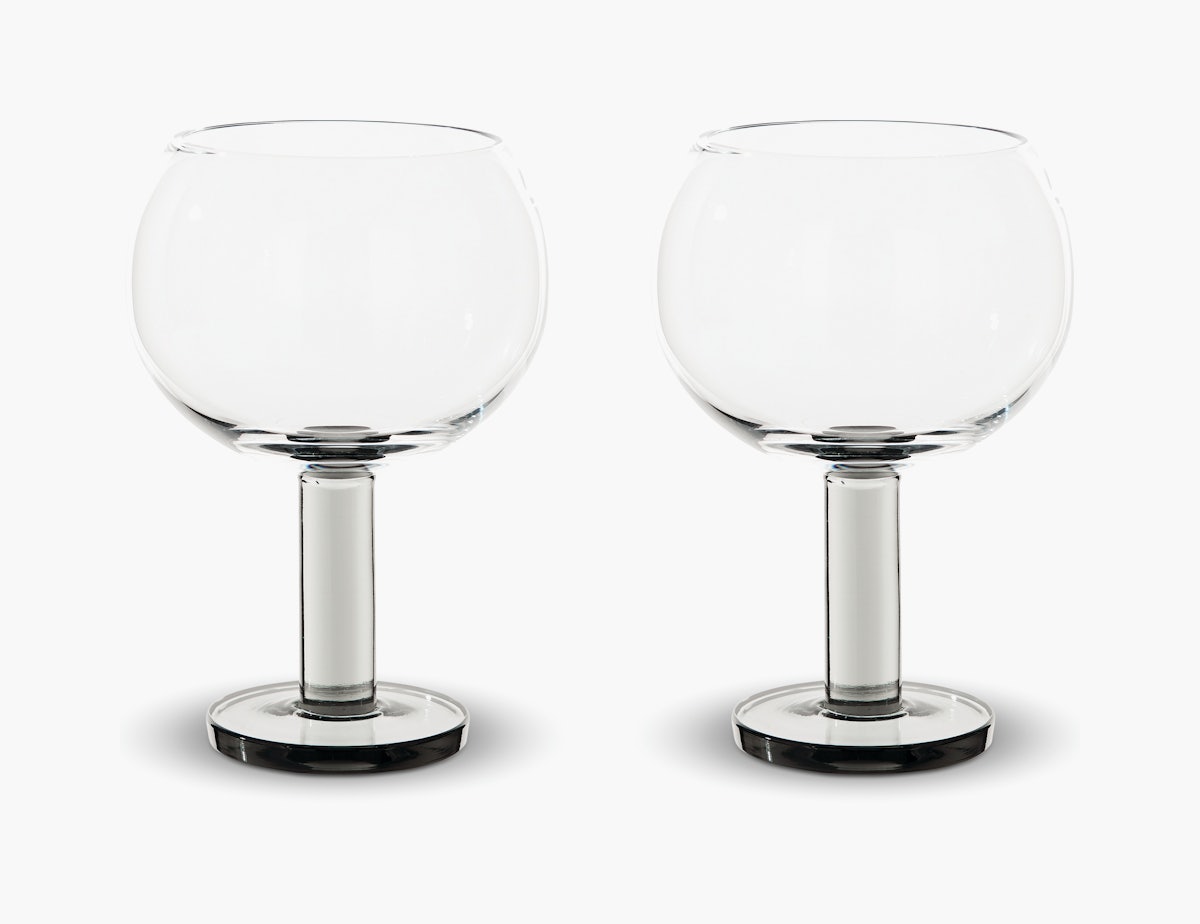 Tint Wine Glass, Grey at Design Within Reach