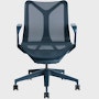 Cosm Task Chair Low Back Fixed Arm