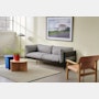 Wood Slit Side Table