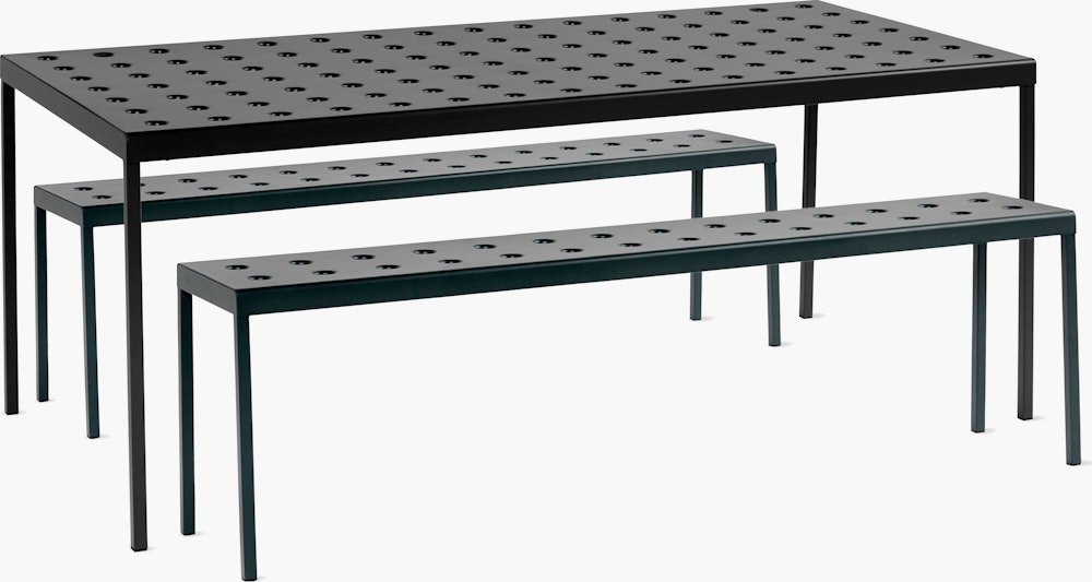 Balcony Dining Bench Set